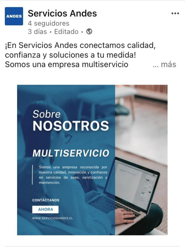 Publicación LinkedIn 2